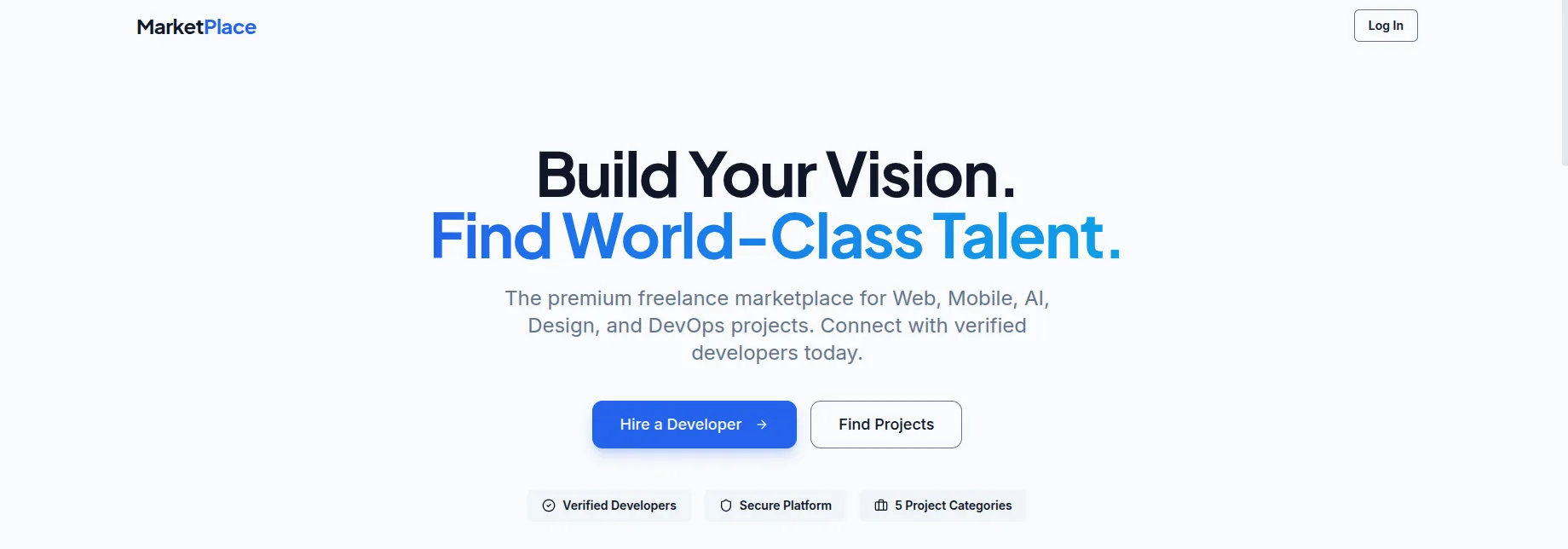DevMarket screenshot